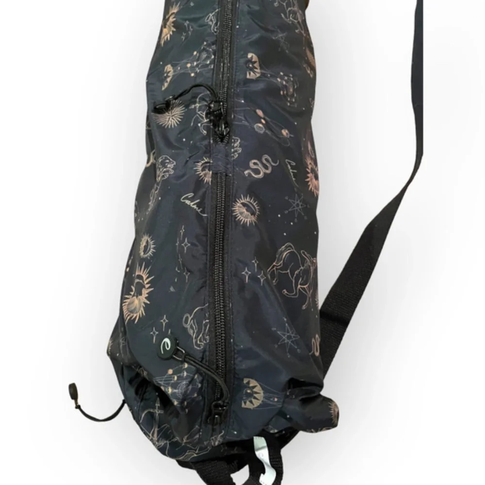 Johnny Was Calme NWT Zodiac Yoga Mat and Zippered Bag with Adjustable Strap